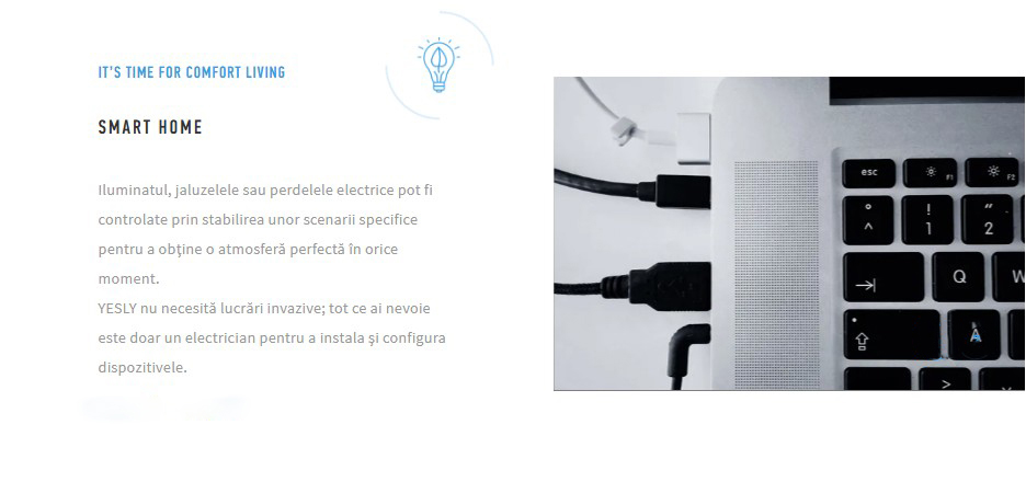 FINDER YESLY – Tehnologie smart home integrabilă ușor de către arhitecți și electricieni